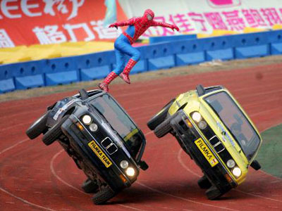 Spider-Man stuntman