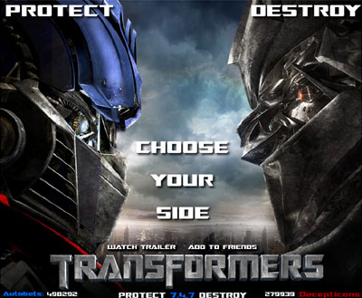 Transformers - MySpace