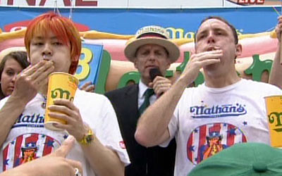 Nathan's 2008 - Chestnut, Kobayashi