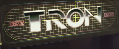 Tron Legacy - arcade cabinet